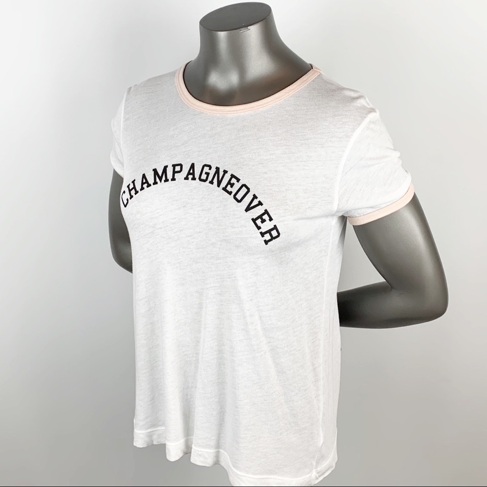 Wildfox | NWT Champagneover Johnny Ringer Tee XS - Picture 2 of 8